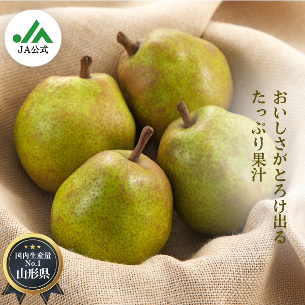 山形県産　摘果ラフランス　20キロ‼️ ご家庭用】訳あり 山形ラ・フランス 約5kg(16～20玉): 小さな