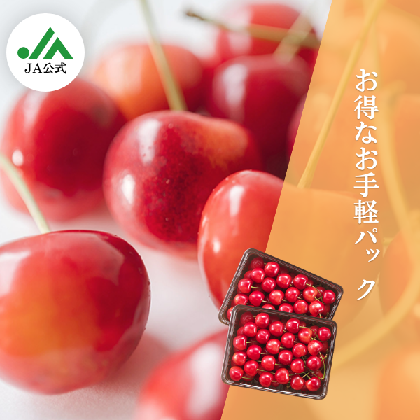 お手頃パック/秀品】紅秀峰 さくらんぼ | 【JA公式】山形名産品