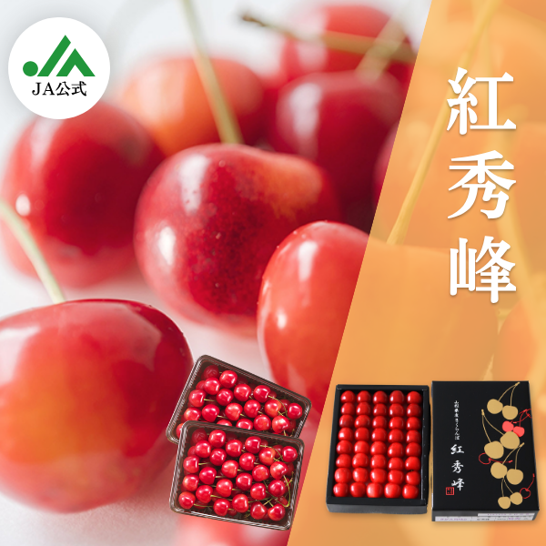 紅秀峰 さくらんぼ【山形県の中央・さがえ西村山地区から直送】